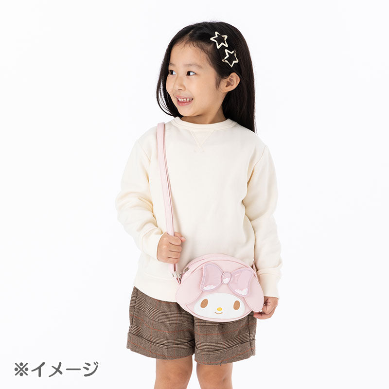 Kuromi Face Diecut Shoulder Bag
