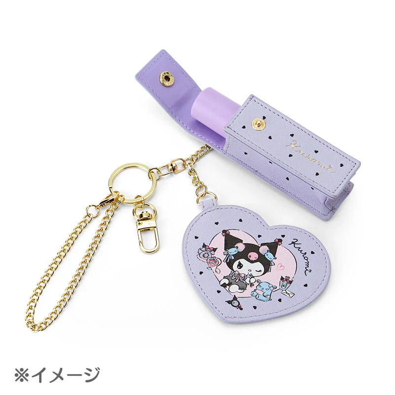 Kuromi Romi Kyun Room Lip Case Keychain