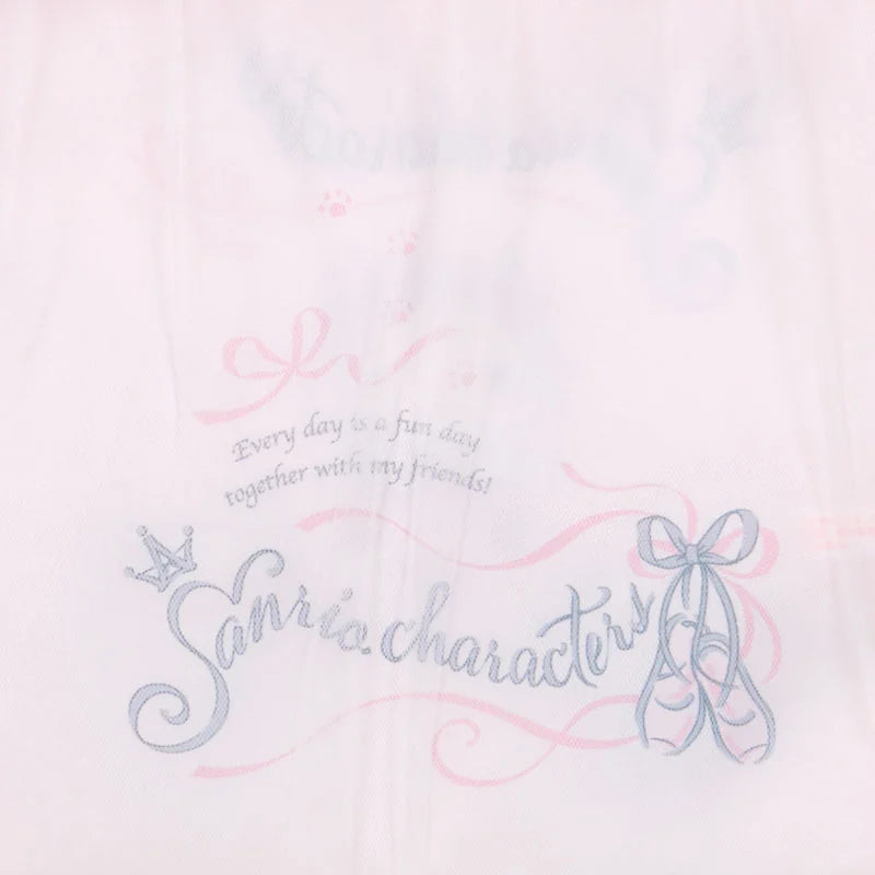 Sanrio Characters Mix White Cat Ballerina Drawstring Bag