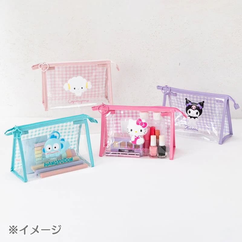 Hello Kitty Gingham PVC Pouch
