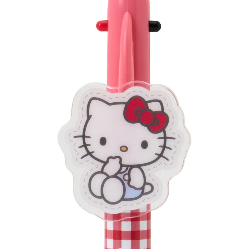 Hello Kitty Checkered Multi-Colored Ballpoint Pen