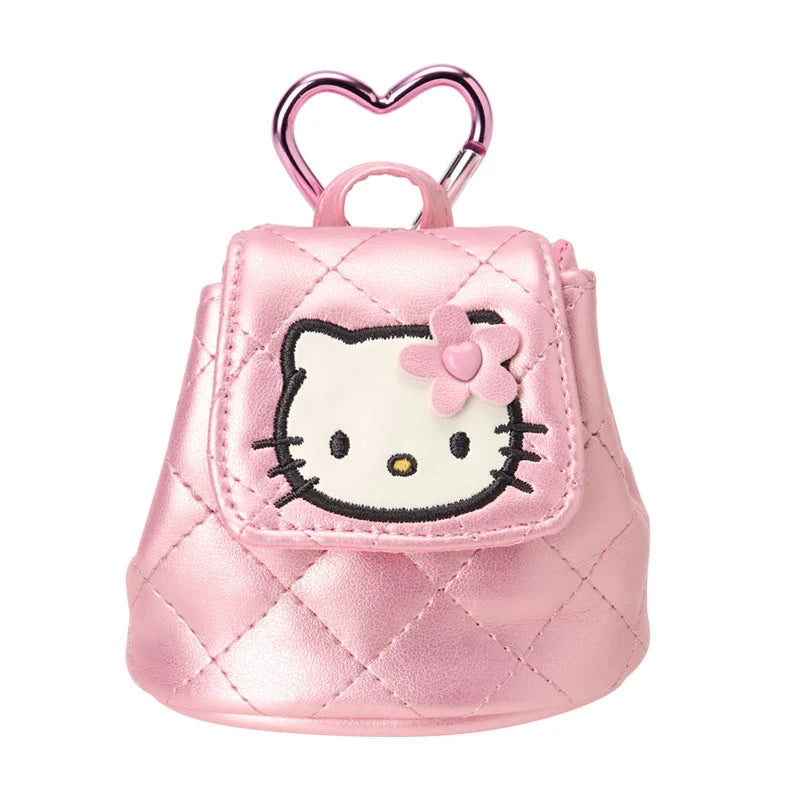 hello kitty backpack mini x Loungefly Classic Face while her signature red hair bow tops off the look Hello Kitty Pink Quilt Mini