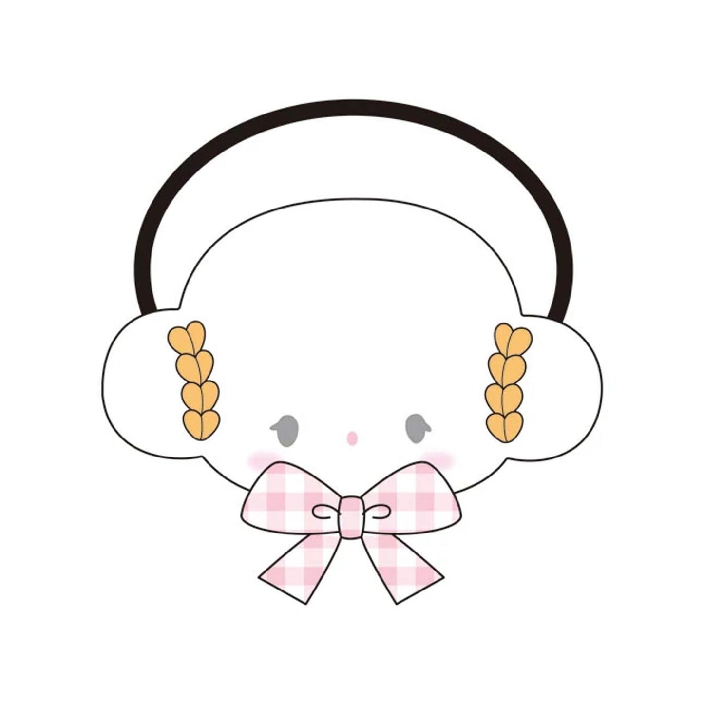 Sanrio Characters Face Ponytail Holder