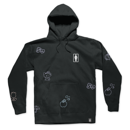 GIRL x Hello Kitty 50th All Over Pullover Hoodie
