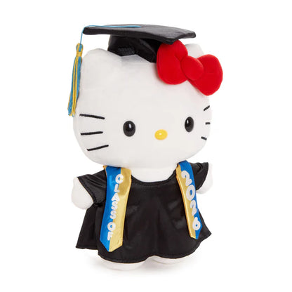 Hello Kitty 9" Cap and Gown Graduation Plush (Blue)