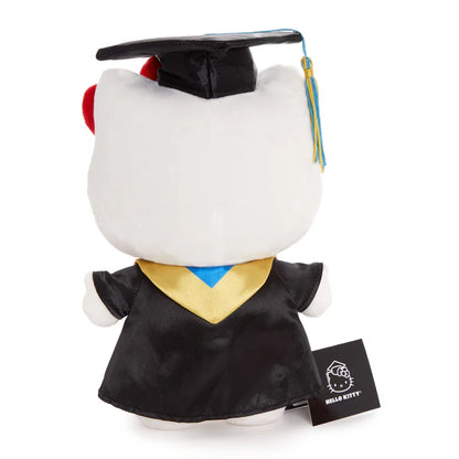 Hello Kitty 9" Cap and Gown Graduation Plush (Blue)
