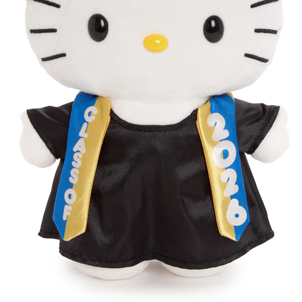 Hello Kitty 9" Cap and Gown Graduation Plush (Blue)