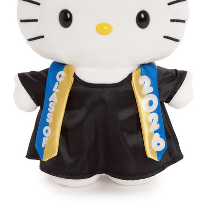 Hello Kitty 9" Cap and Gown Graduation Plush (Blue)