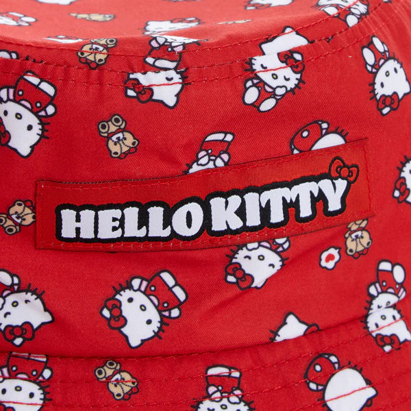 Hello Kitty Red Bucket Hat