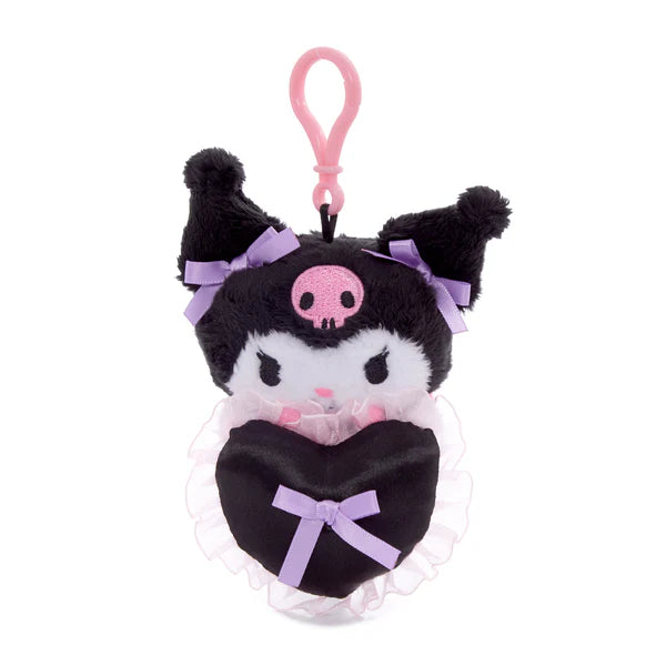 Kuromi Lovely Ribbons Mascot Clip On