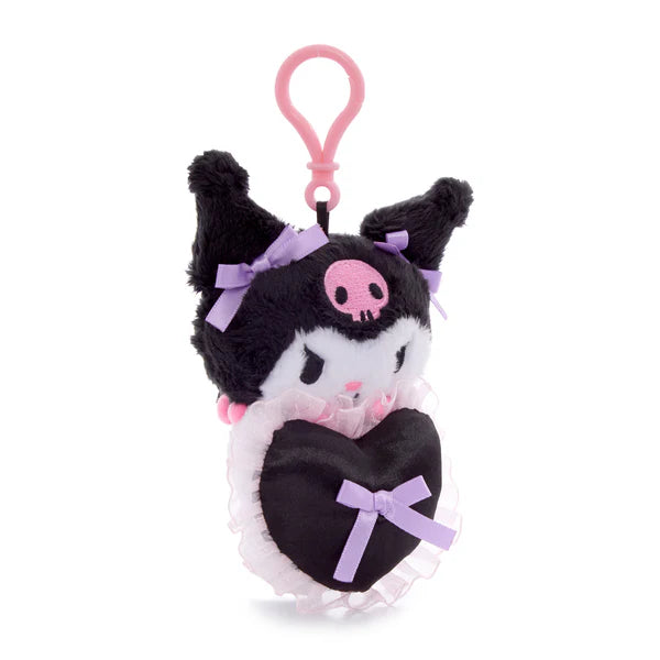 Kuromi Lovely Ribbons Mascot Clip On