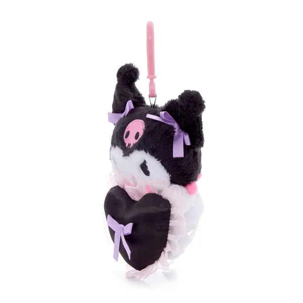 Kuromi Lovely Ribbons Mascot Clip On