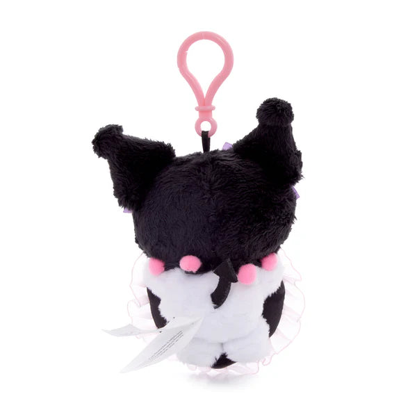 Kuromi Lovely Ribbons Mascot Clip On