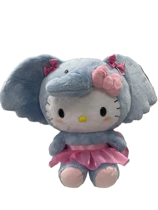 Hello Kitty Zoo Elephant 10" Plush