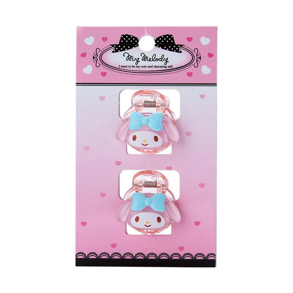 Sanrio Characters Clear Hair Clip Set