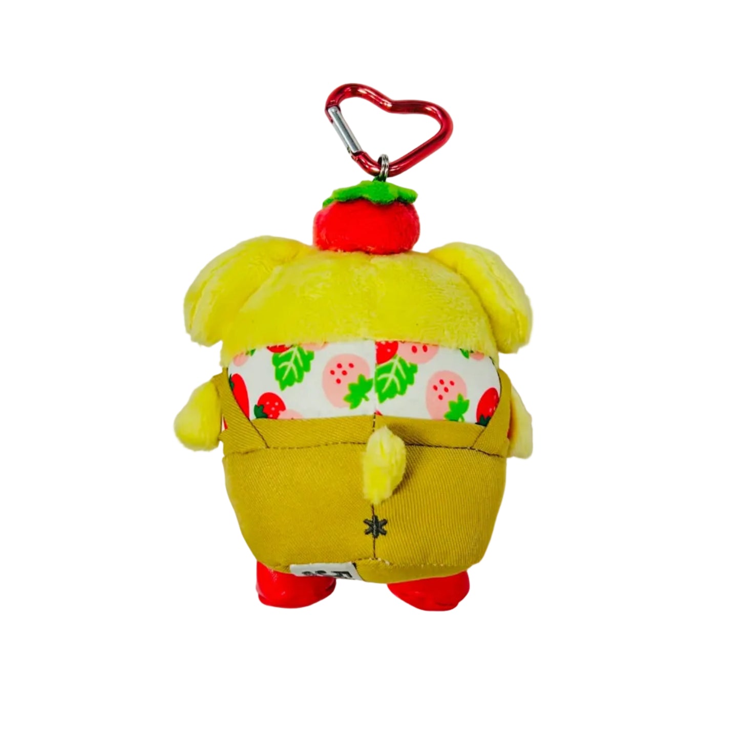 Pompompurin Strawberry News Mascot Clip On