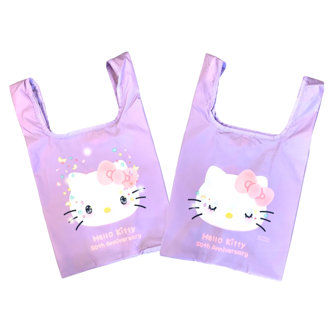 Hello Kitty 50th Birthday Reusable Shopping Bag
