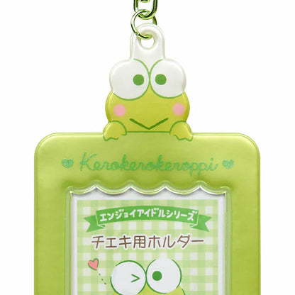Keroppi Enjoy Idol Photo Card Holder