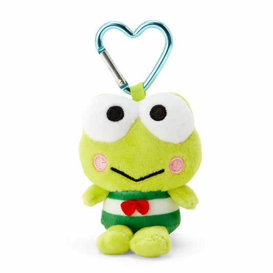 Keroppi Plush Mascot All My Heart Keychain