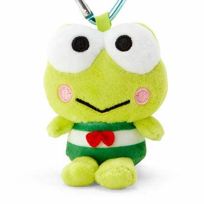 Keroppi Plush Mascot All My Heart Keychain