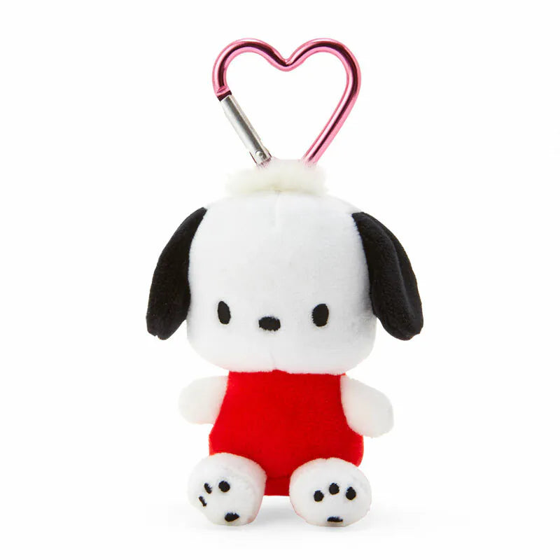 Pochacco Plush Mascot All My Heart Keychain