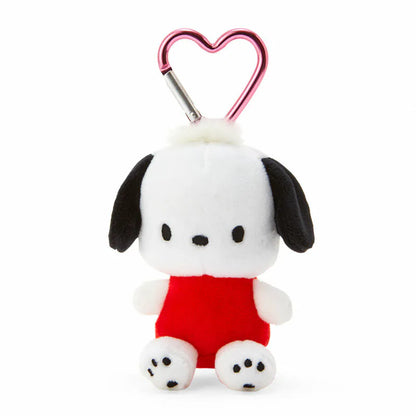 Pochacco Plush Mascot All My Heart Keychain
