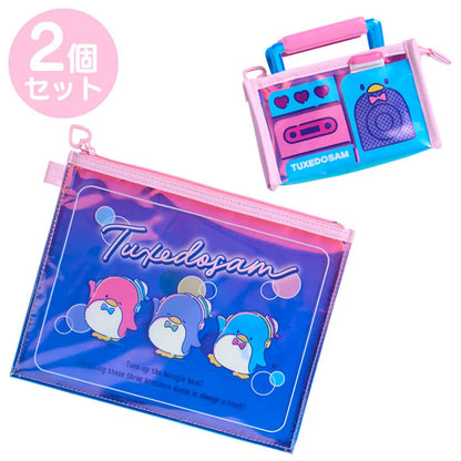 Tuxedo Sam Dance & Music PVC Pouch Set