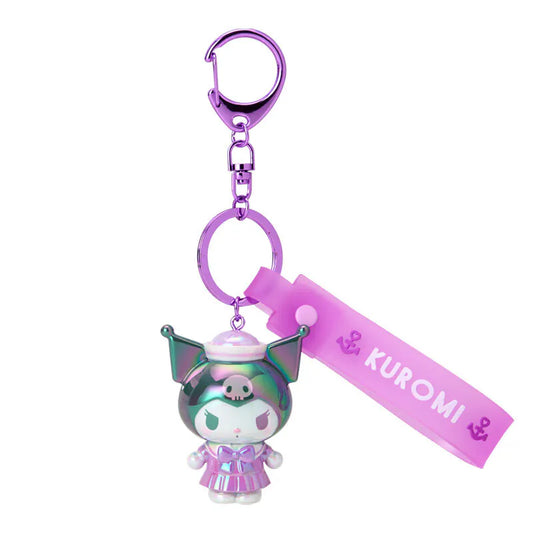 Kuromi Marine Plush Mascot Keyring