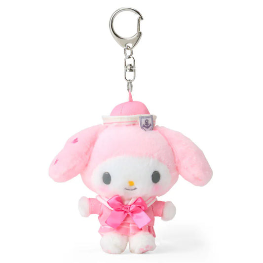 My Melody Marine Plush Mascot Keychain
