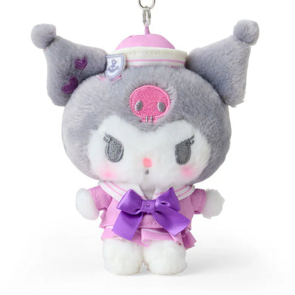Kuromi Marine Plush Mascot Keychain