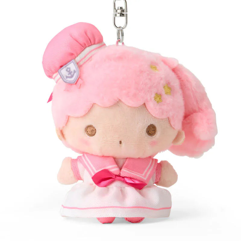 Little Twin Stars Marine Plush Mascot Keychain