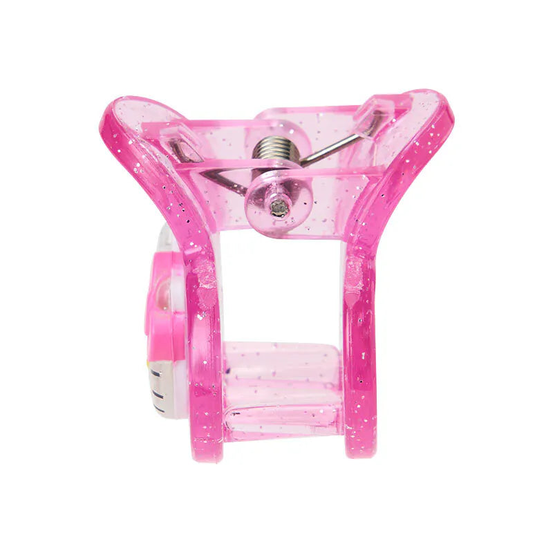 Hello Kitty Pink Metallic Mini Hair Clip Set
