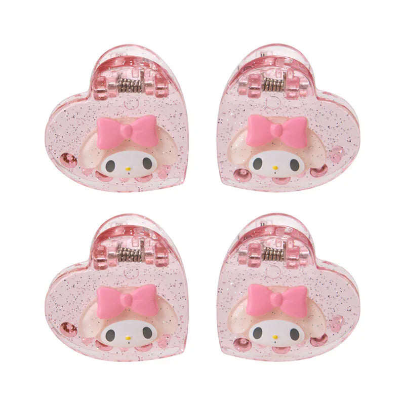 My Melody Metallic Mini Hair Clip Set