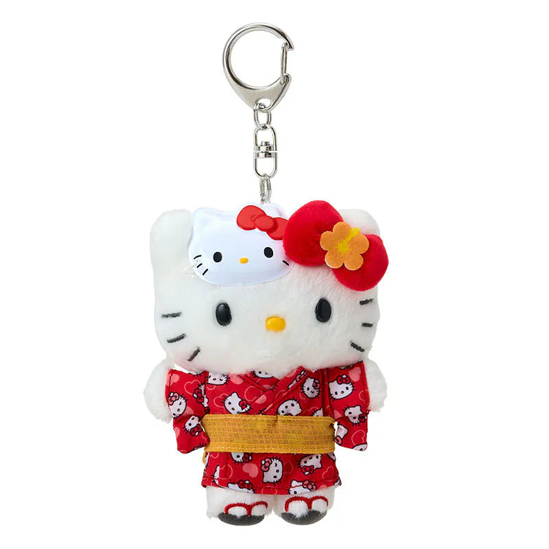 Hello Kitty Festival Plush Mascot Keychain