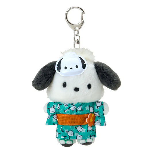 Pochacco Festival Plush Mascot Keychain