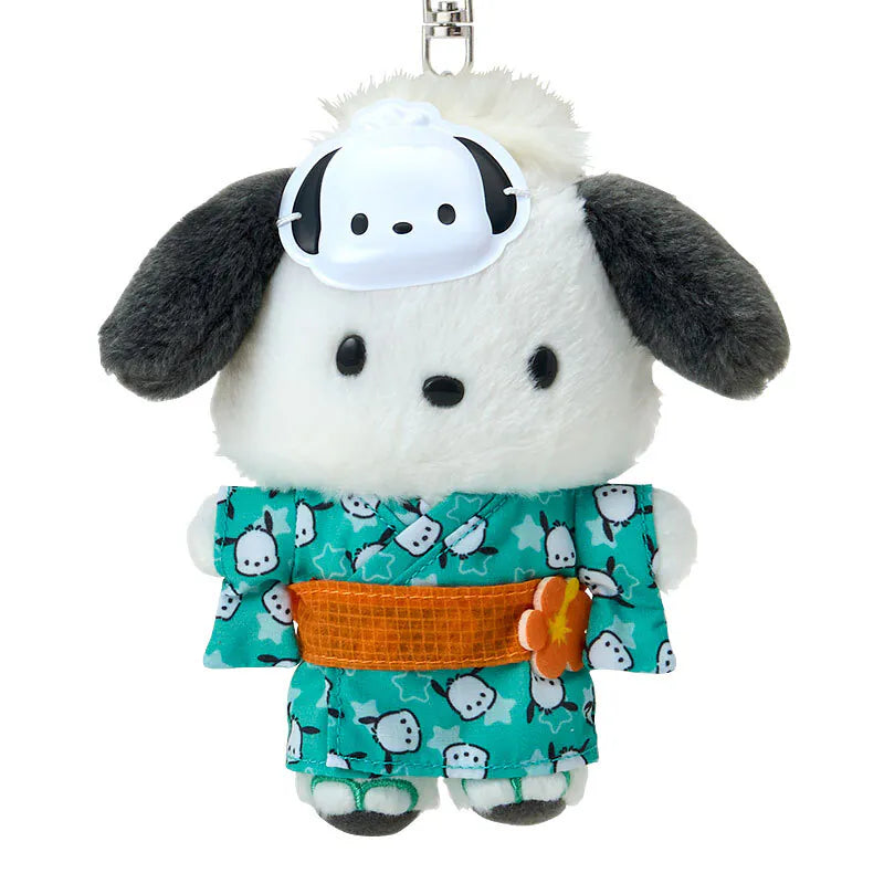 Pochacco Festival Plush Mascot Keychain