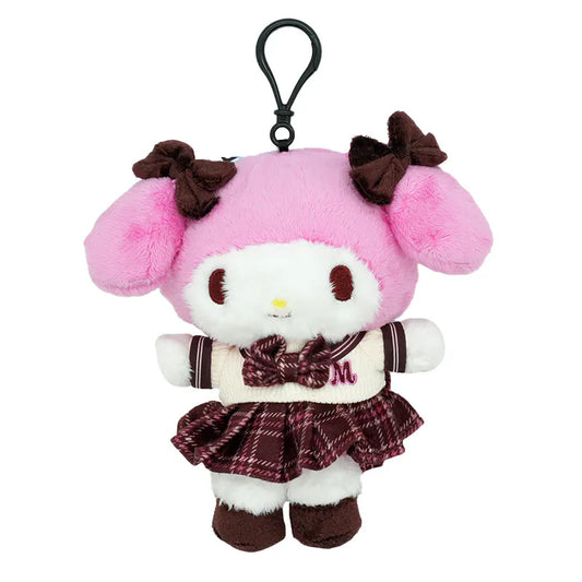 My Melody School Uniform Plush Mascot Clip-On
