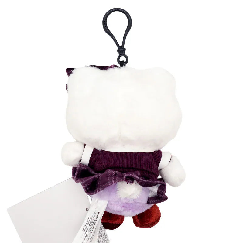 Hello Kitty School Uniform Plush Mascot Clip-On