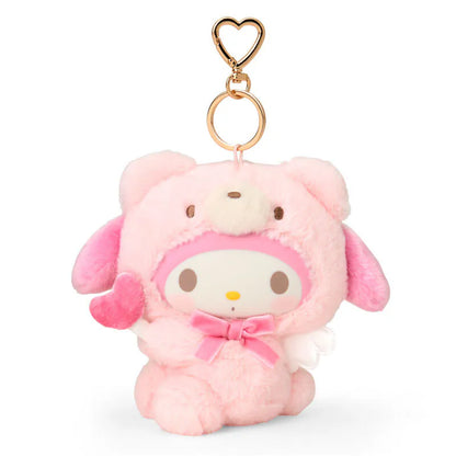 My Melody Bear Keyring with Mascot
