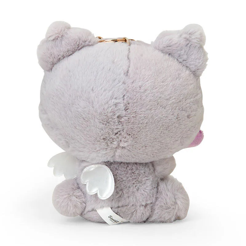 Kuromi Bear Keyring with Mascot
