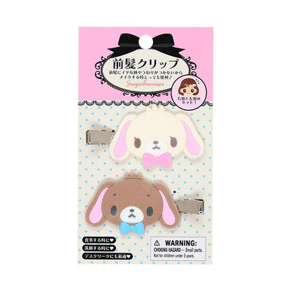 Sugarbunnies Flocky Bangs Clip Set