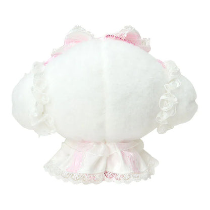 Cogimyun Pink Frills & Rose Mascot Plush Keychain