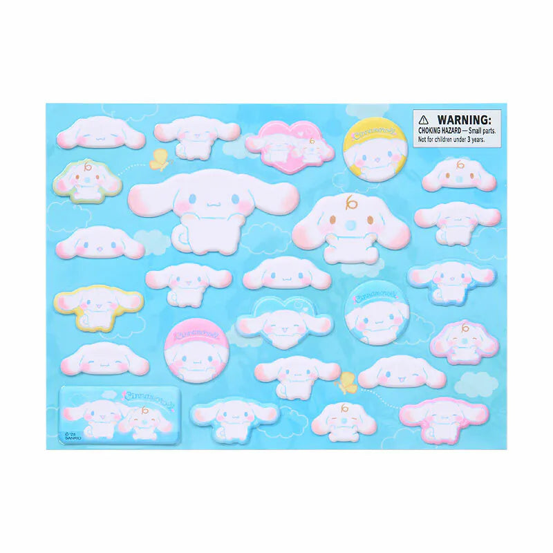 Cinnamoroll Rosy Cheeks 25-pc Sticker Sheet