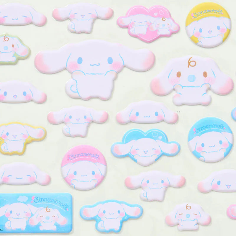 Cinnamoroll Rosy Cheeks 25-pc Sticker Sheet