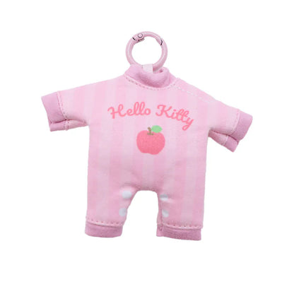 Hello Kitty Baby Outfit Keychain Charm