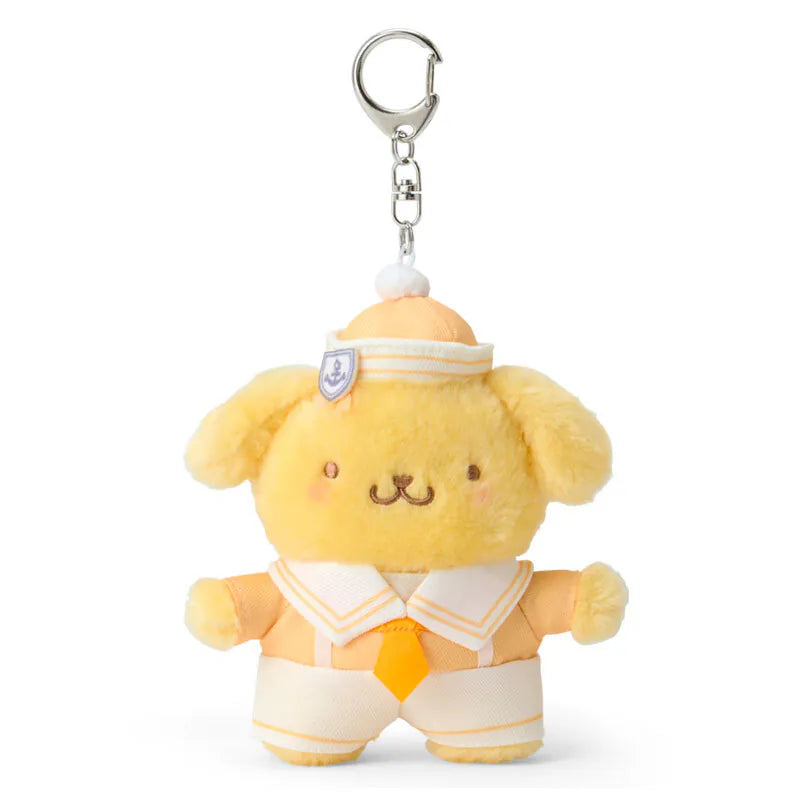 Pompompurin Marine Plush Mascot Keychain