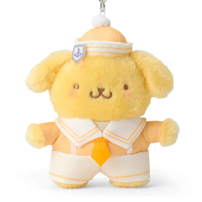 Pompompurin Marine Plush Mascot Keychain