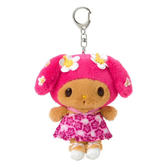 My Melody Suntan Keychain with Mascot
