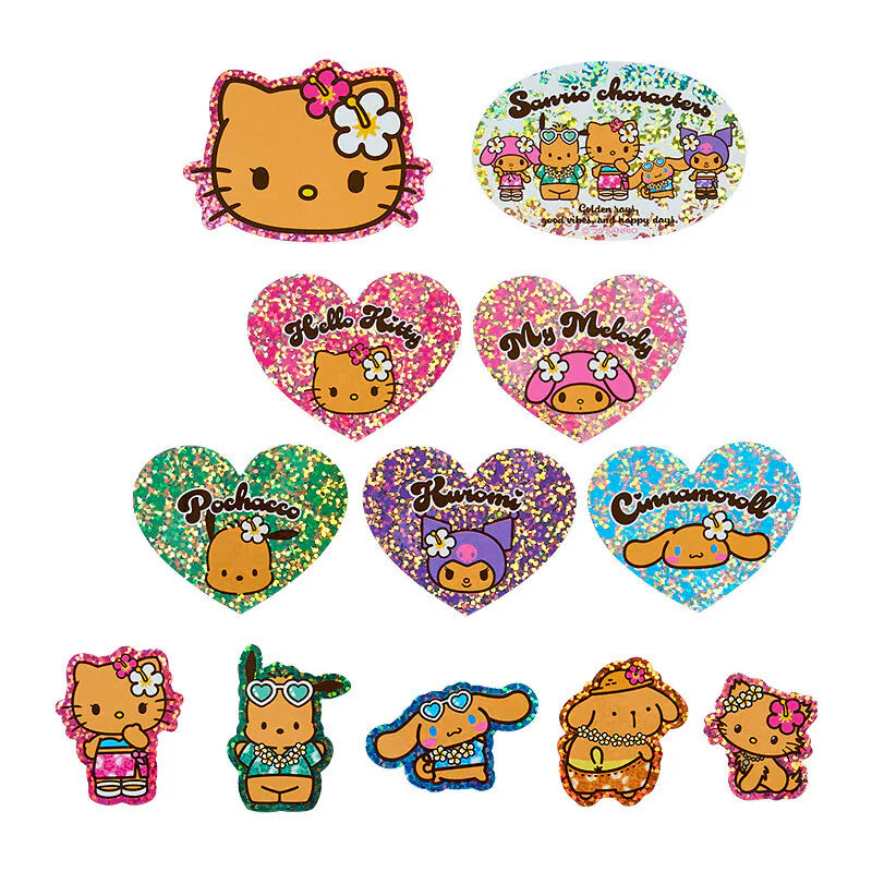 Sanrio Characters Mix Suntan Stickers