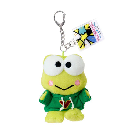 Keroppi Hapidanbui 5th Anniversary Keychain with Mascot